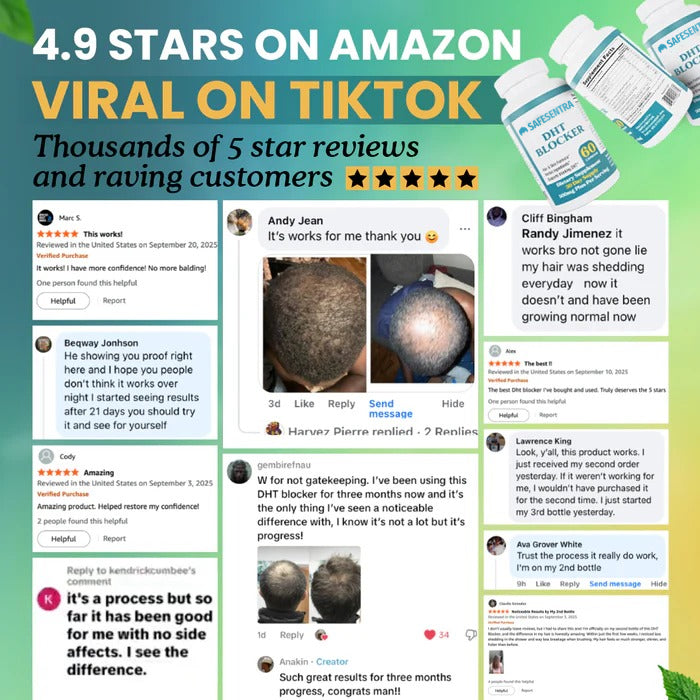 Safesentra™- Natural DHT Blocker